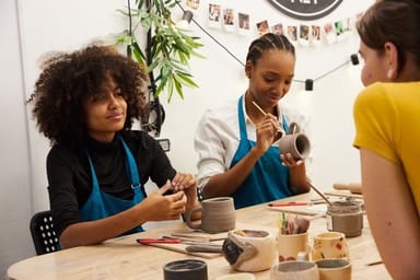 Handmade Pottery Art Class - Back Bay