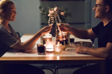 At-Home Romantic Dinner in Norfolk or Virginia Beach