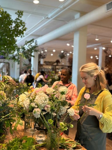 French Floral Design and Flower Arranging Workshop