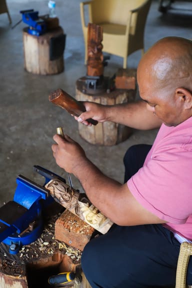 Polynesian Wood Carving Experience in Big Island
