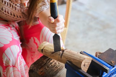 Polynesian Wood Carving Experience in Big Island
