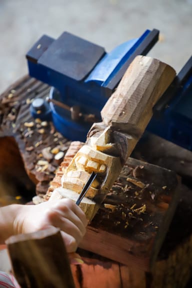 Polynesian Wood Carving Experience in Big Island