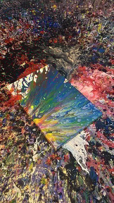 Colorful Spin Art Experience