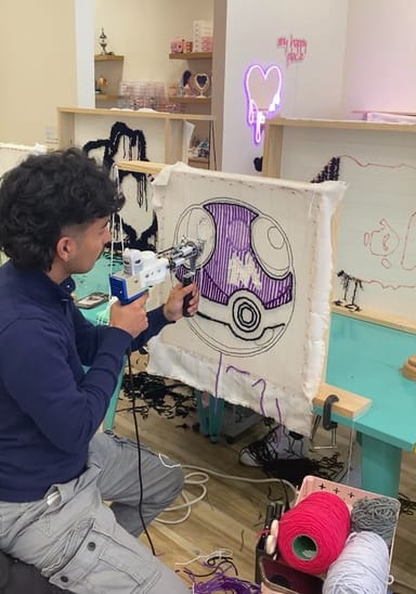 Intro to Rug Tufting Art Class