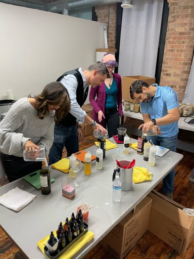 Hands-On Candle Making and Bottle Cutting Experience