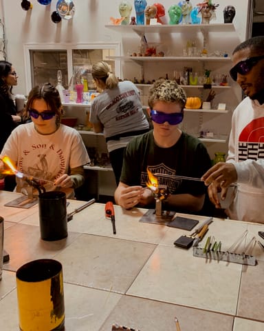 Flameworking Class and Studio Tour for Two 1