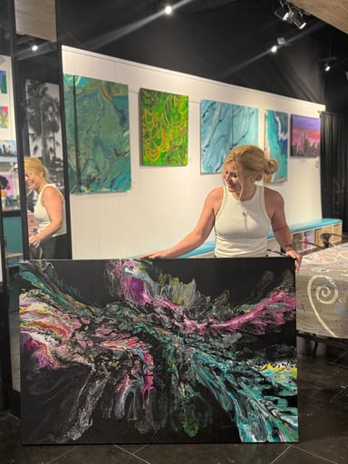 Fluid Art Workshop with Pipe & Palette