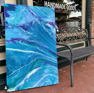 Fluid Art Workshop with Pipe & Palette