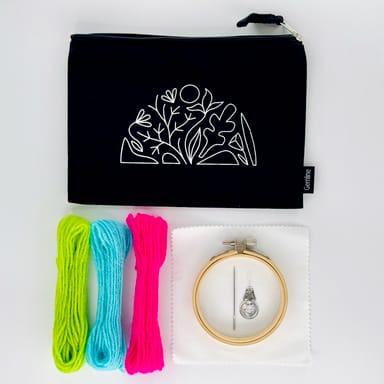 At-Home Yarn Embroidery Kit 