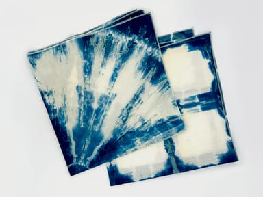 At-Home Indigo Shibori Fabric Dyeing Art Kit 