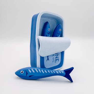 At-Home Sardine Clay Magnets Art Kit