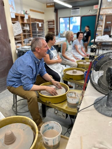 Clay Art Center Tour and Hands-On Pottery Experience