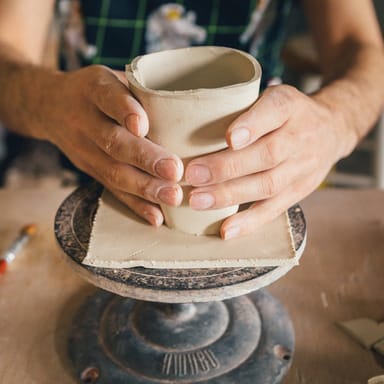 Clay Art Center Tour and Hands-On Pottery Experience