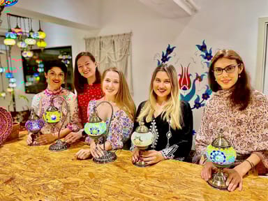 Create Your Own Turkish Mosaic Table Lamp - Voorhees