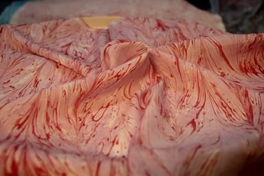 Create Your Own Water Marbled Silk Scarf - Midtown