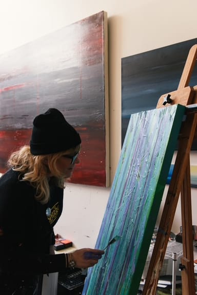 Paint and Sip Experience at Festivál Cafe