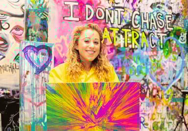 Balloon Paint and Shoot Spin Art Experience