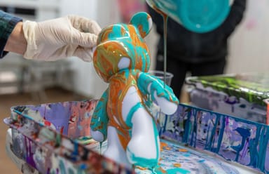 Mesmerizing Fluid Art Experience