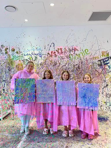 Creative Splatter Paint Experience