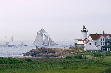 Scenic Sailing Experience Aboard a Historic Schooner