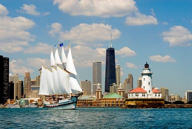 Tall Ship Windy Scenic Lake Michigan Cruise