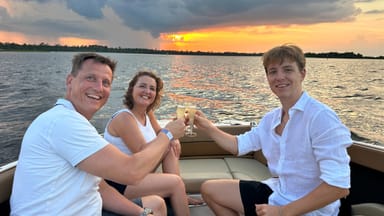 Daytona Beach Champagne and Bites Sunset Cruise