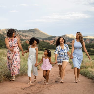 Professional Photoshoot in the Denver Foothills