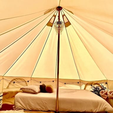 Mustang Sanctuary Glamping Getaway for Two - Desert Daydream Tent
