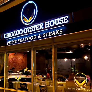 Four-Course Dinner and Wine for Two at Chicago Oyster House