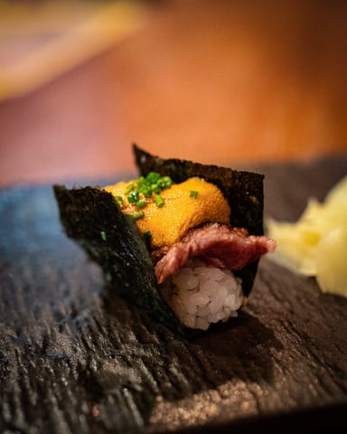 Sushi by Bou Omakase for Two with Unlimited Sake - Jersey City