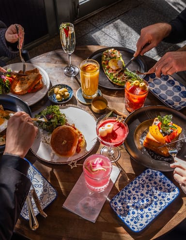 2-Course Brunch Tasting Menu for Two at Ayza Wine and Chocolate Bar