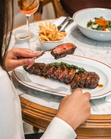 Angelina Paris Early Dinner and Beverages for Two