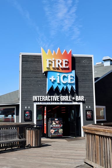 Alcatraz Scenic Cruise and All-You-Can-Eat Dining Experience and Drinks for Two at FiRE + iCE