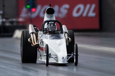 Side-by-Side Dragster Race