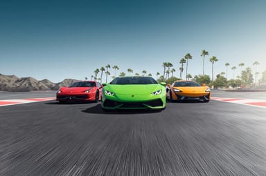 Choose Your Supercar: 7-Lap Racing Experience at SpeedVegas