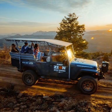 Zion Sunset Jeep Tour