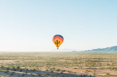 Morning Hot Air Balloon Ride with Breakfast and Champagne