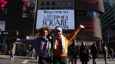 Message in the Sky: Personalized Billboard Experience in Times Square
