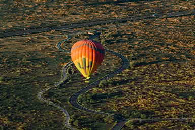 Afternoon Hot Air Balloon Ride with Champagne and Cheese