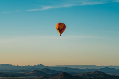 Afternoon Hot Air Balloon Ride with Champagne and Cheese