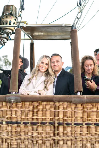 Napa Valley Hot Air Balloon Ride and Mystery Picnic for Two with Wine