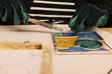 Introduction to the Lead Method of Stained Glass