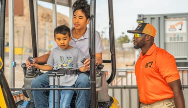 Kids Dig Excavator Experience