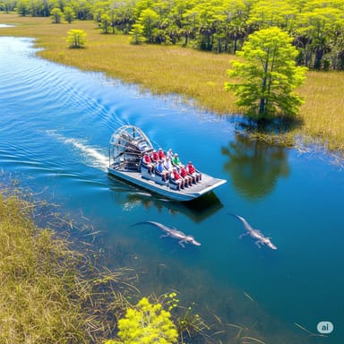 Everglades Airboat Ride and Wildlife Demonstration