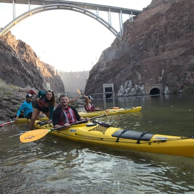 Hoover Dam Kayak Trip and Hot Springs Hike