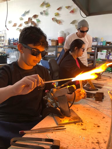 Flameworking Intro Art Class for Two