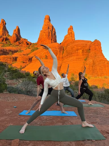 Guided Vortex Hike and Yoga Session