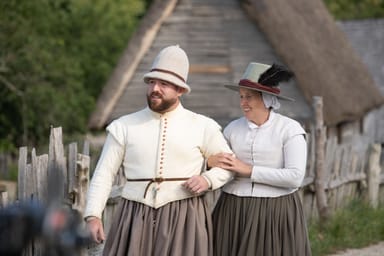 17th-Century Chicken or Fish Dinner and Living History Experience for Two at Plimoth Patuxet