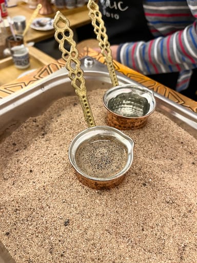 Traditional Turkish Coffee Brewing Experience 