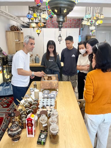 Traditional Turkish Coffee Brewing Experience 
